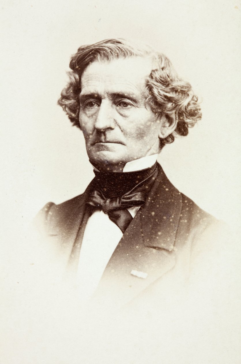 Portret Hectora Berlioza autorstwa Unknown photographer