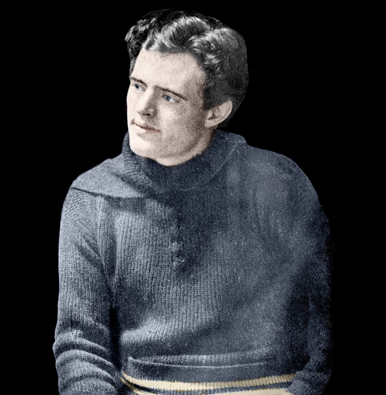 Portret Jacka Londona (1876-1916), amerykańskiego powieściopisarza. autorstwa Unknown photographer