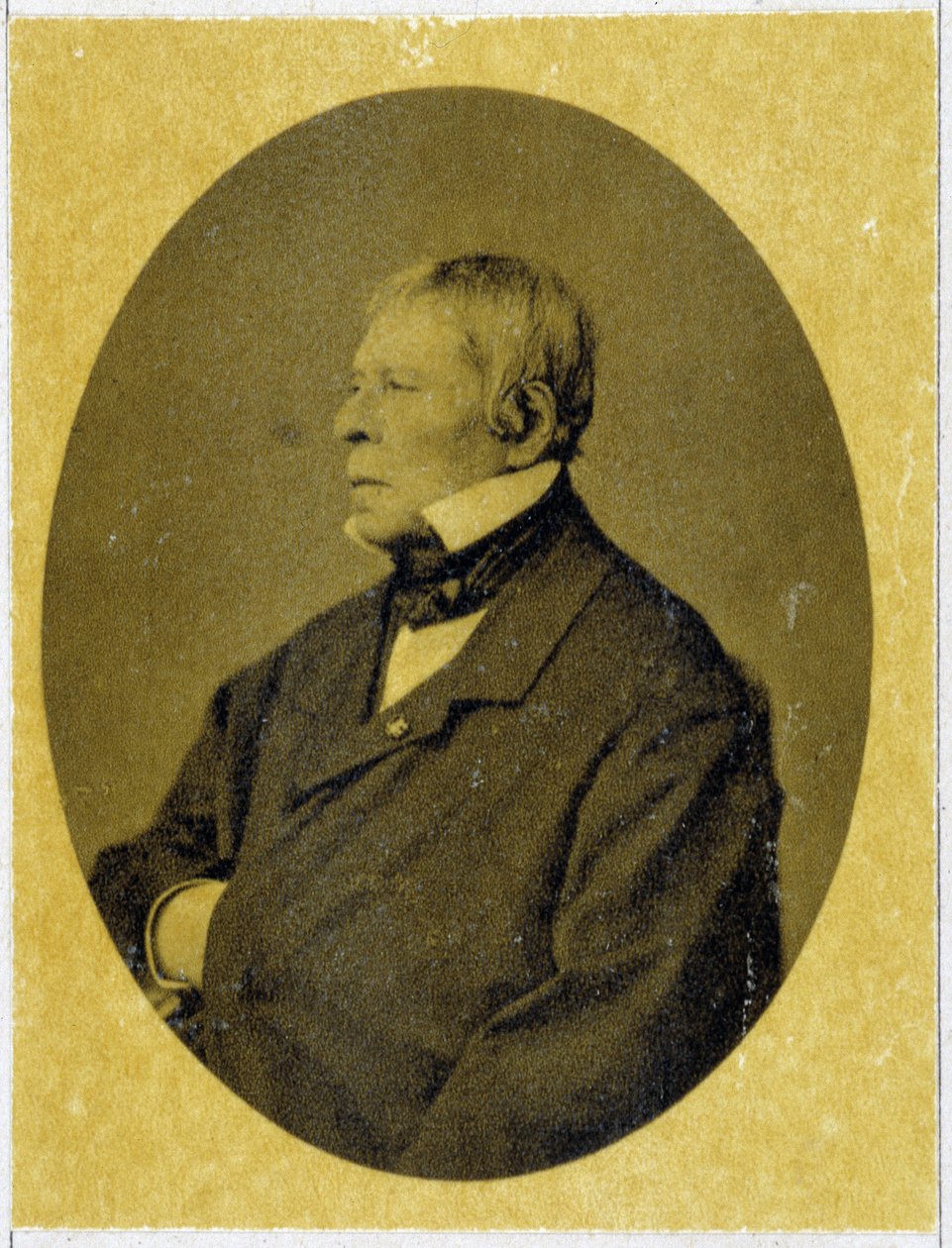 Portret Jean Auguste Dominique Ingres (1780 - 1867) z 1841 roku. autorstwa Unknown photographer