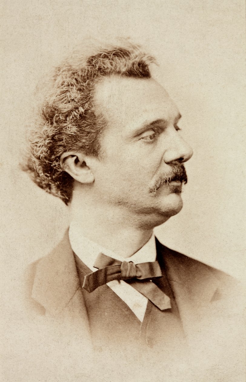 Portret Josepha Tagliafico, ok. 1860 r. (zdjęcie czarno-białe) autorstwa Unknown photographer