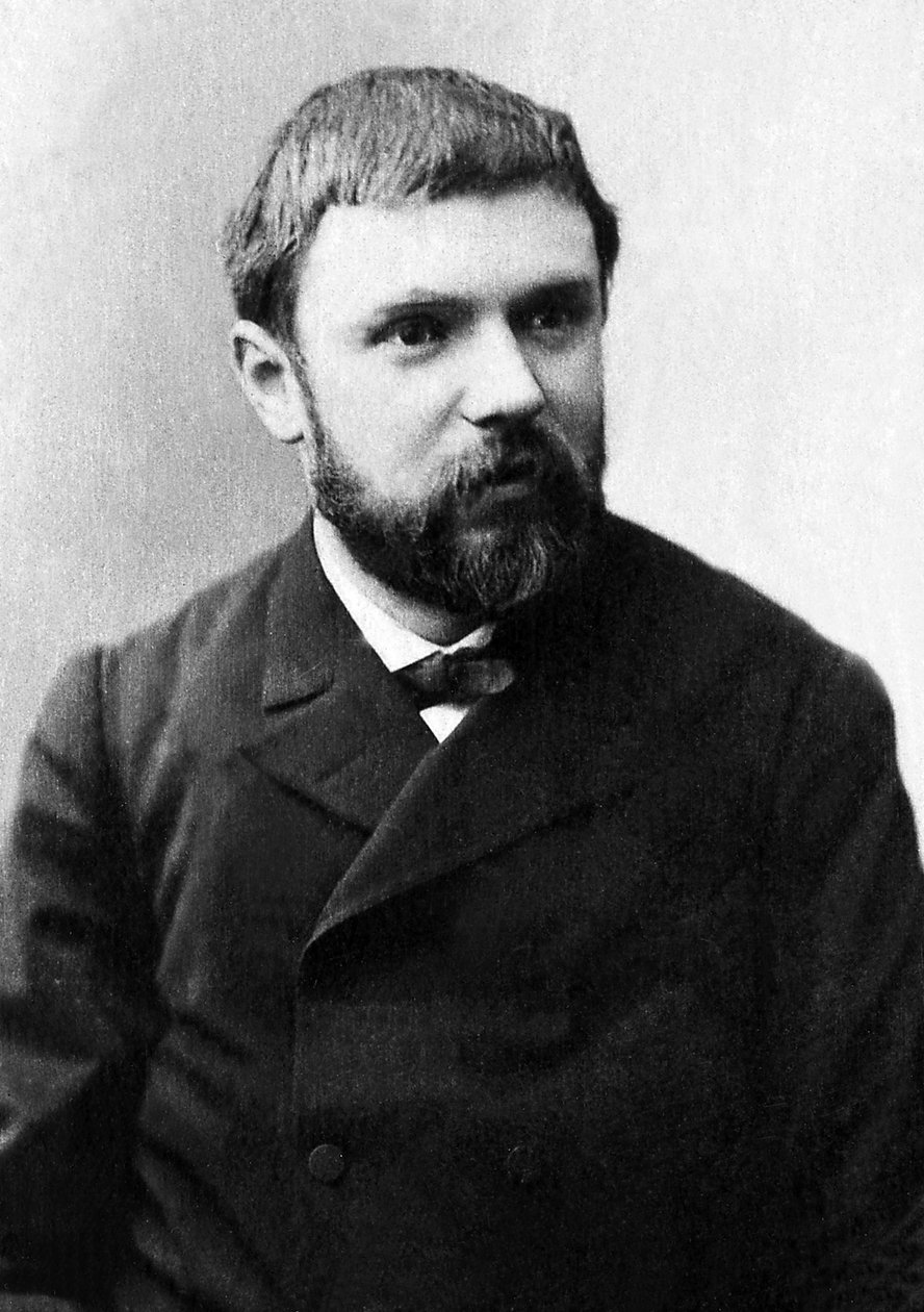 Portret Julesa Henri Poincare (1854-1912), francuskiego matematyka i fizyka. autorstwa Unknown photographer