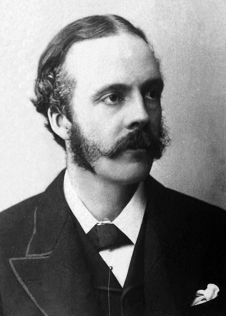 Portret lorda Arthura Jamesa Balfoura (1848-1930), brytyjskiego polityka. autorstwa Unknown photographer