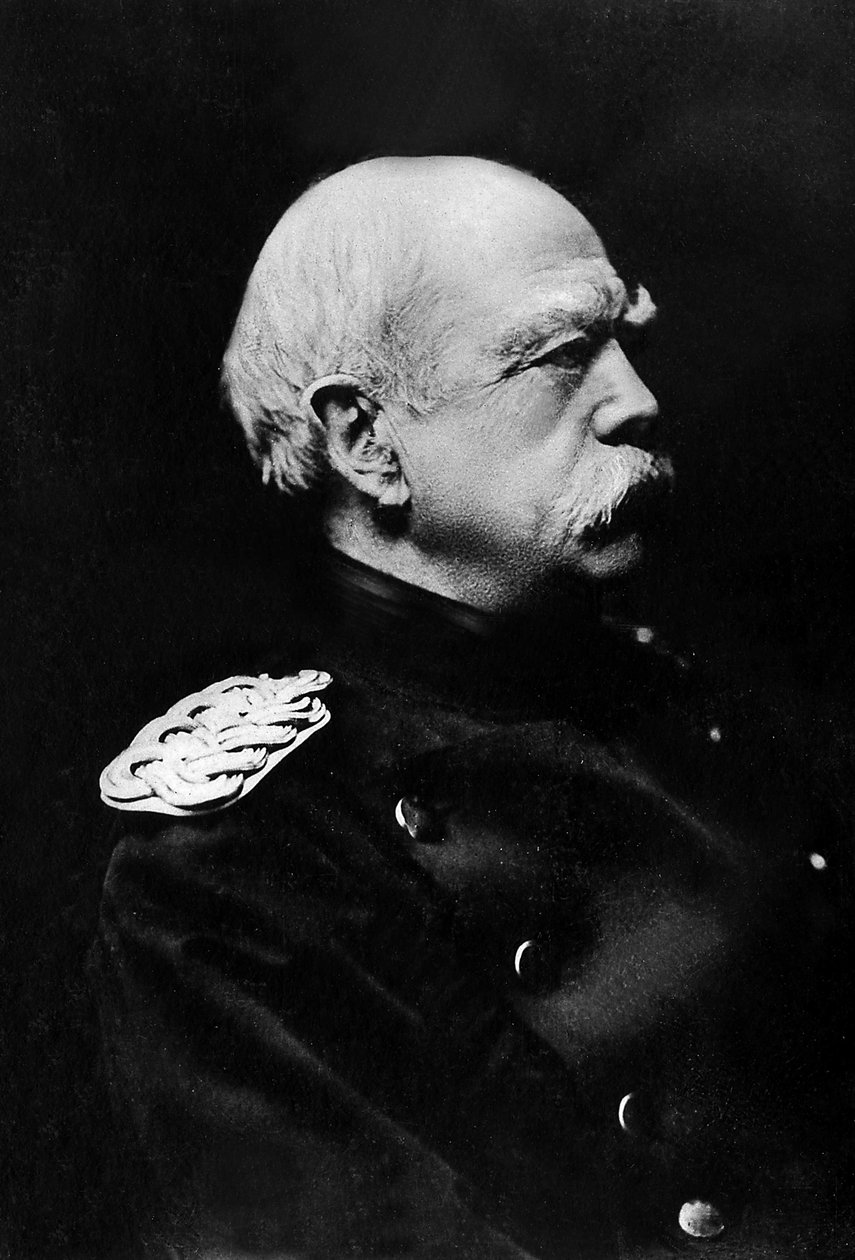 Portret Otto Eduarda Leopolda von Bismarcka (1815-1890), kanclerza Prus i Cesarstwa Niemieckiego. autorstwa Unknown photographer