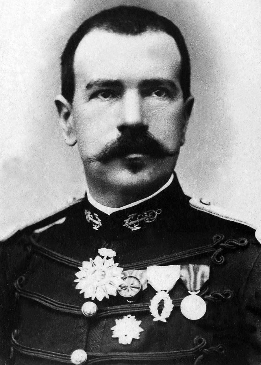 Portret Parfaita Louisa (Perfect-Louis) Monteila (1855-1925), porucznika, pułkownika piechoty morskiej oraz badacza Afryki i Indochin. autorstwa Unknown photographer
