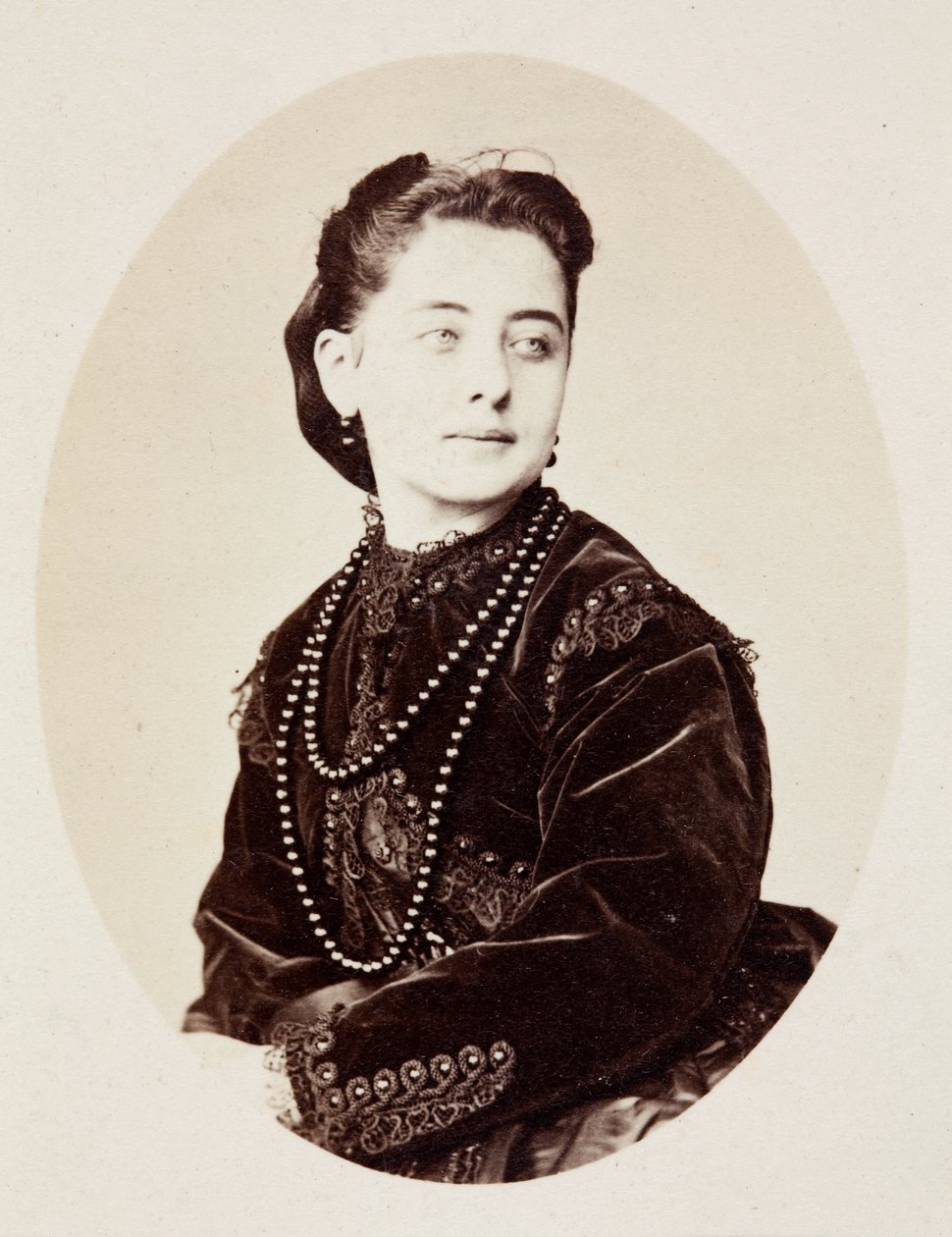 Portret Pauliny Lucca autorstwa Unknown photographer
