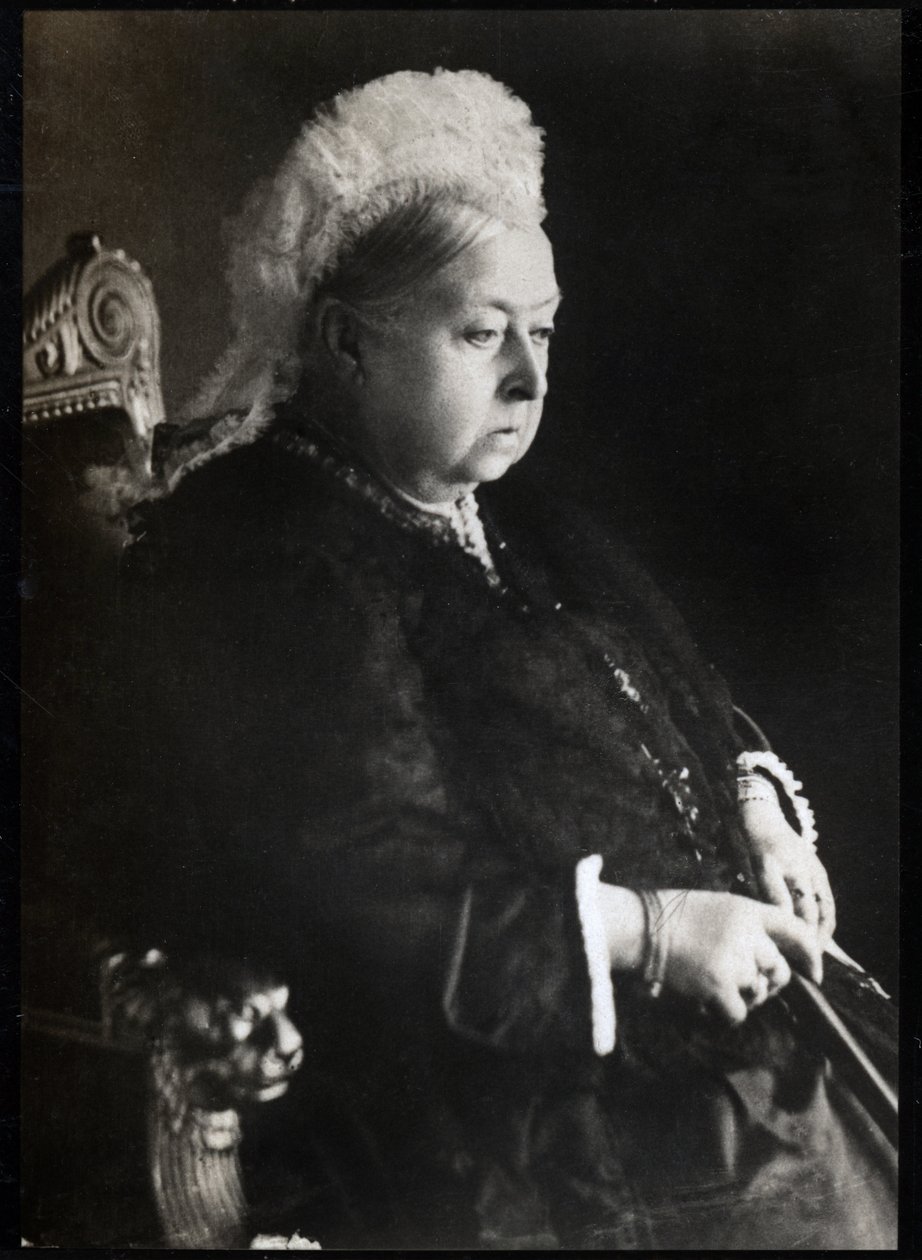 Portret królowej Wiktorii (Victoria Iere) (1819-1901), królowej Zjednoczonego Królestwa Wielkiej Brytanii i Irlandii. Kolekcja FPL. autorstwa Unknown photographer