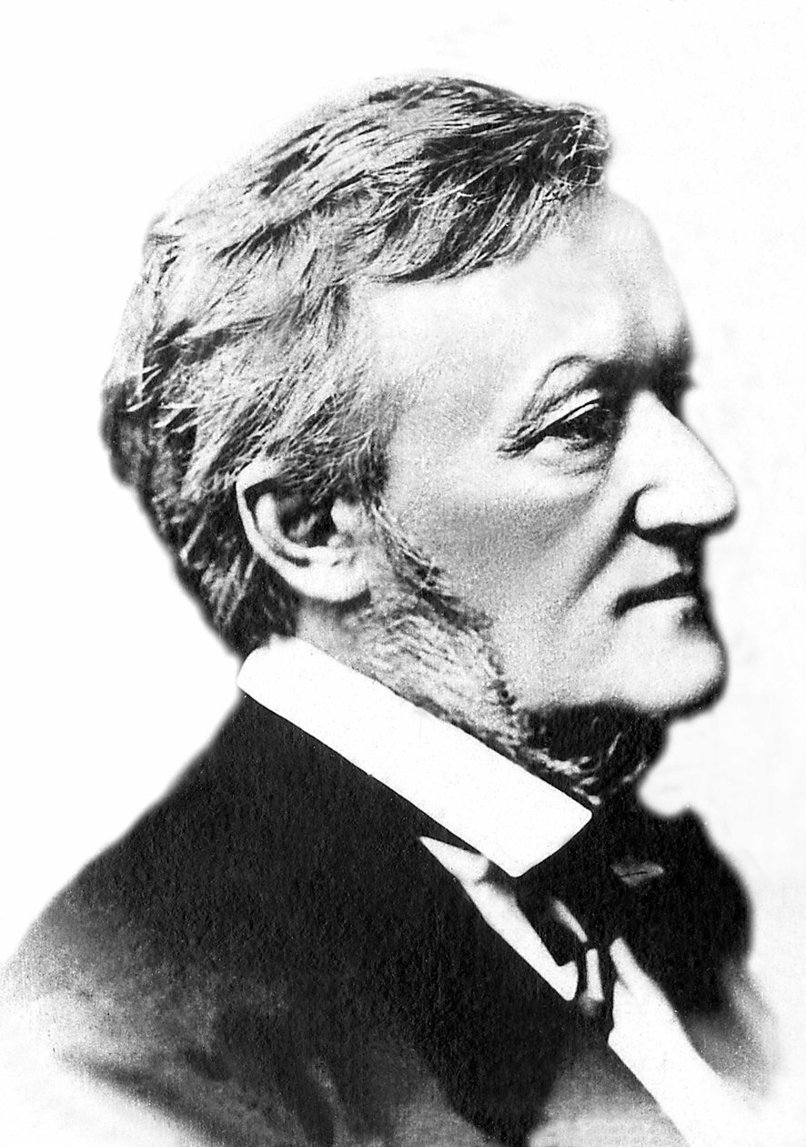 Portret Ryszarda Wagnera (1813-1883), niemieckiego kompozytora. autorstwa Unknown photographer