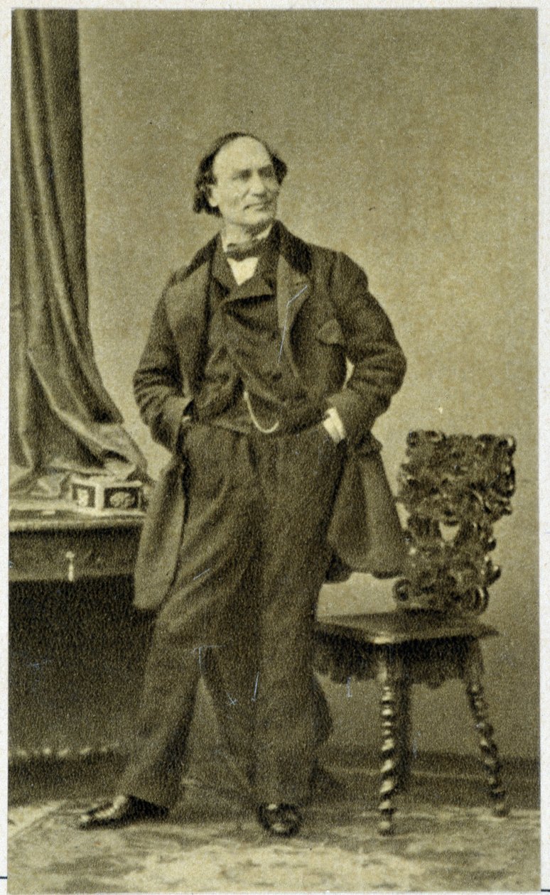 Portret Roberta Houdina z 1855 roku (francuski magik z XIX wieku) autorstwa Unknown photographer