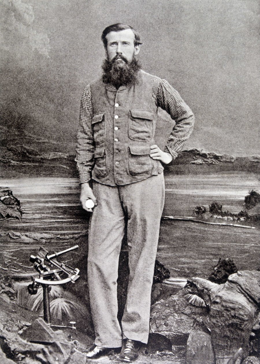 Portret Speke, brytyjskiego odkrywcy (1827 - 1864) autorstwa Unknown photographer