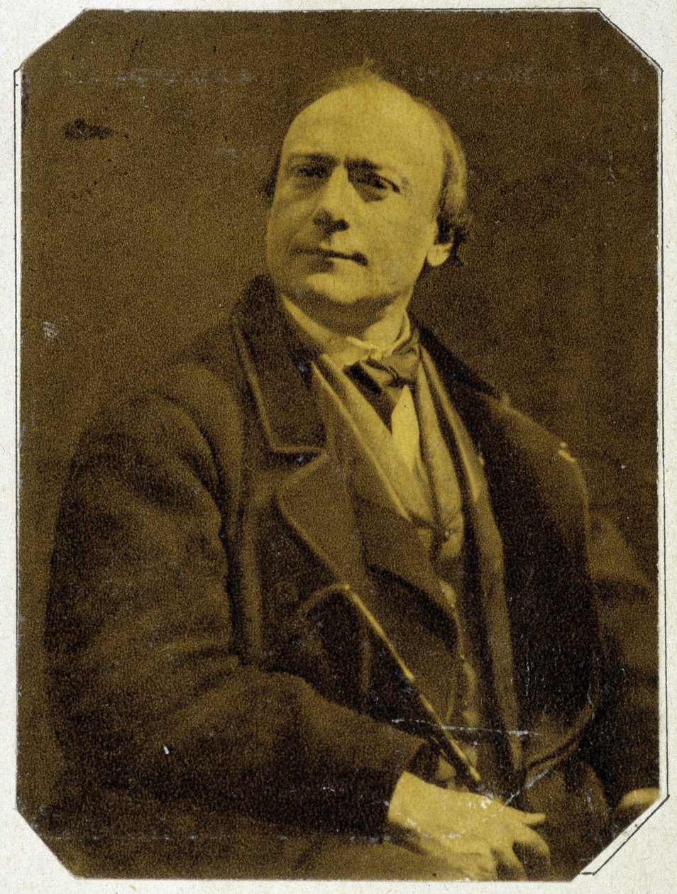 Portret Teodora de Banville w 1873, francuski poeta (1823 - 1891) autorstwa Unknown photographer