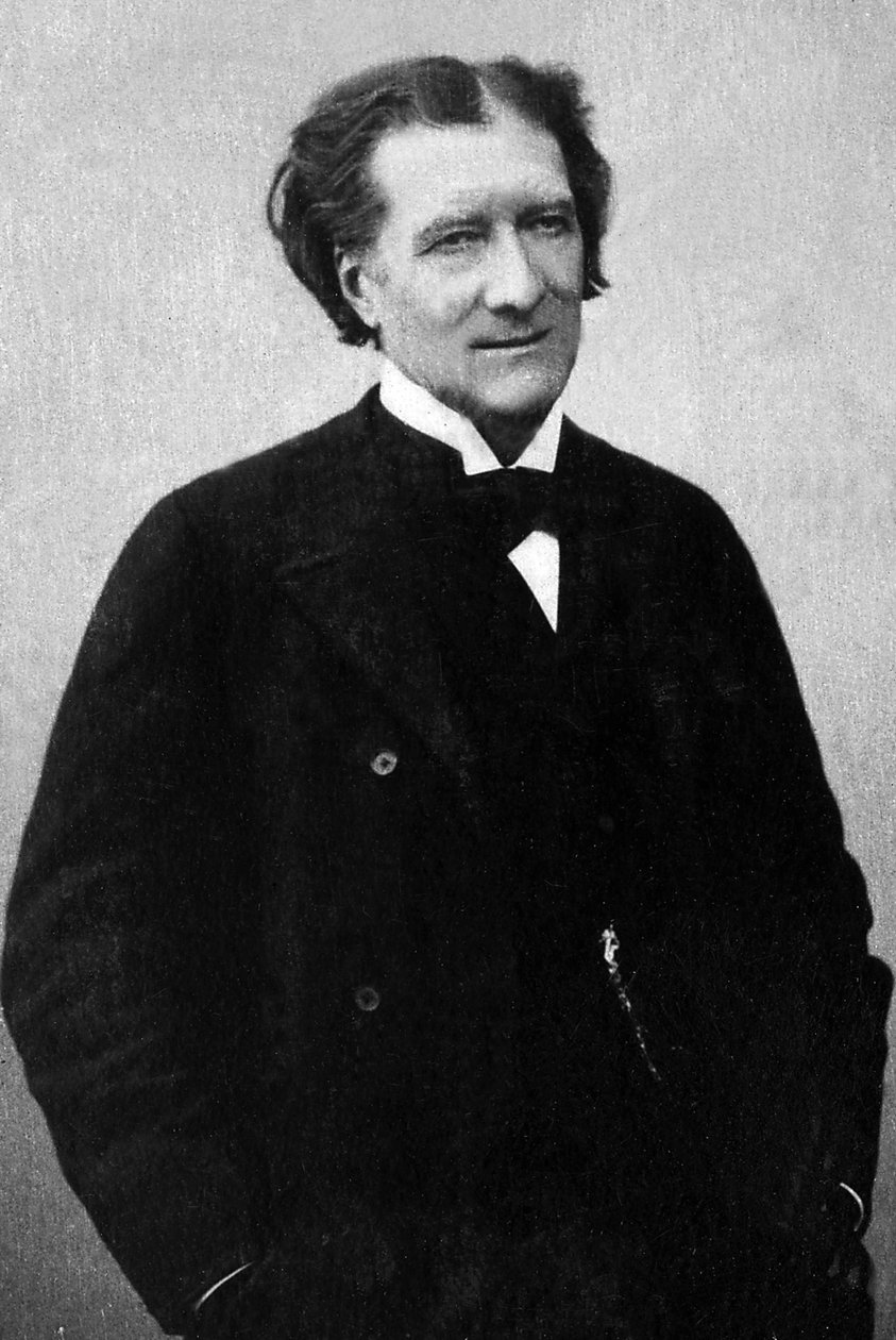 Portret Victoriena Sardou (1831-1908), francuskiego dramaturga. autorstwa Unknown photographer