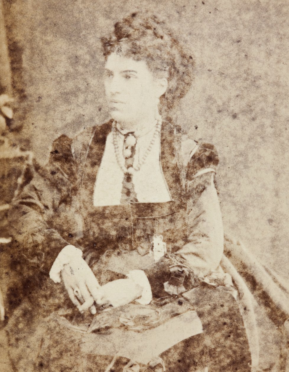 Portret Zélii Trebelli Bettini autorstwa Unknown photographer