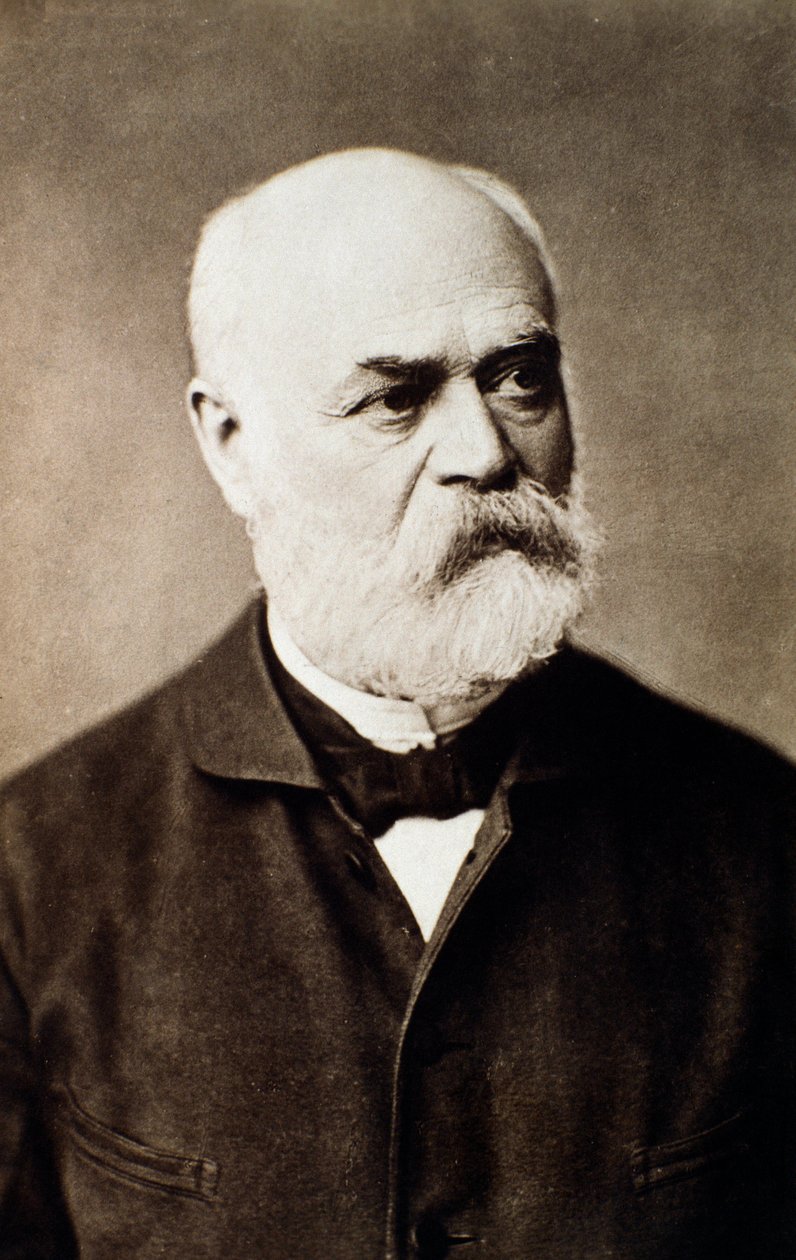 Portret angielskiego kompozytora Adolpha von Henselta (1814-1889) Fot. 19 wiek. Bolonia, civico museo musico autorstwa Unknown photographer