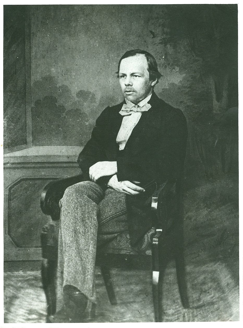 Portret autora Fiodora Michajłowicza Dostojewskiego (1821-1881), Anonim autorstwa Unknown photographer