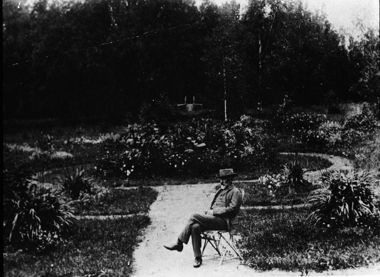Portret kompozytora Piotra lub Piotra Iljicza Czajkowskiego (lub Czajkowskiego lub Cajkowskiego lub Czajkowskiego autorstwa Unknown photographer