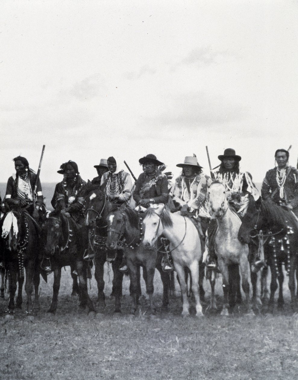 Indianie prerii, Kanada, koniec XIX wieku. autorstwa Unknown photographer