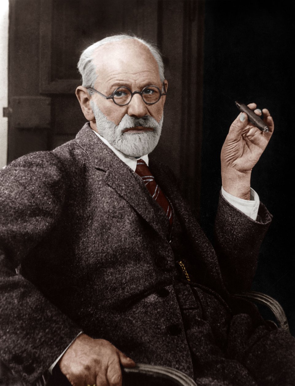 Zygmunt Freud autorstwa Unknown photographer