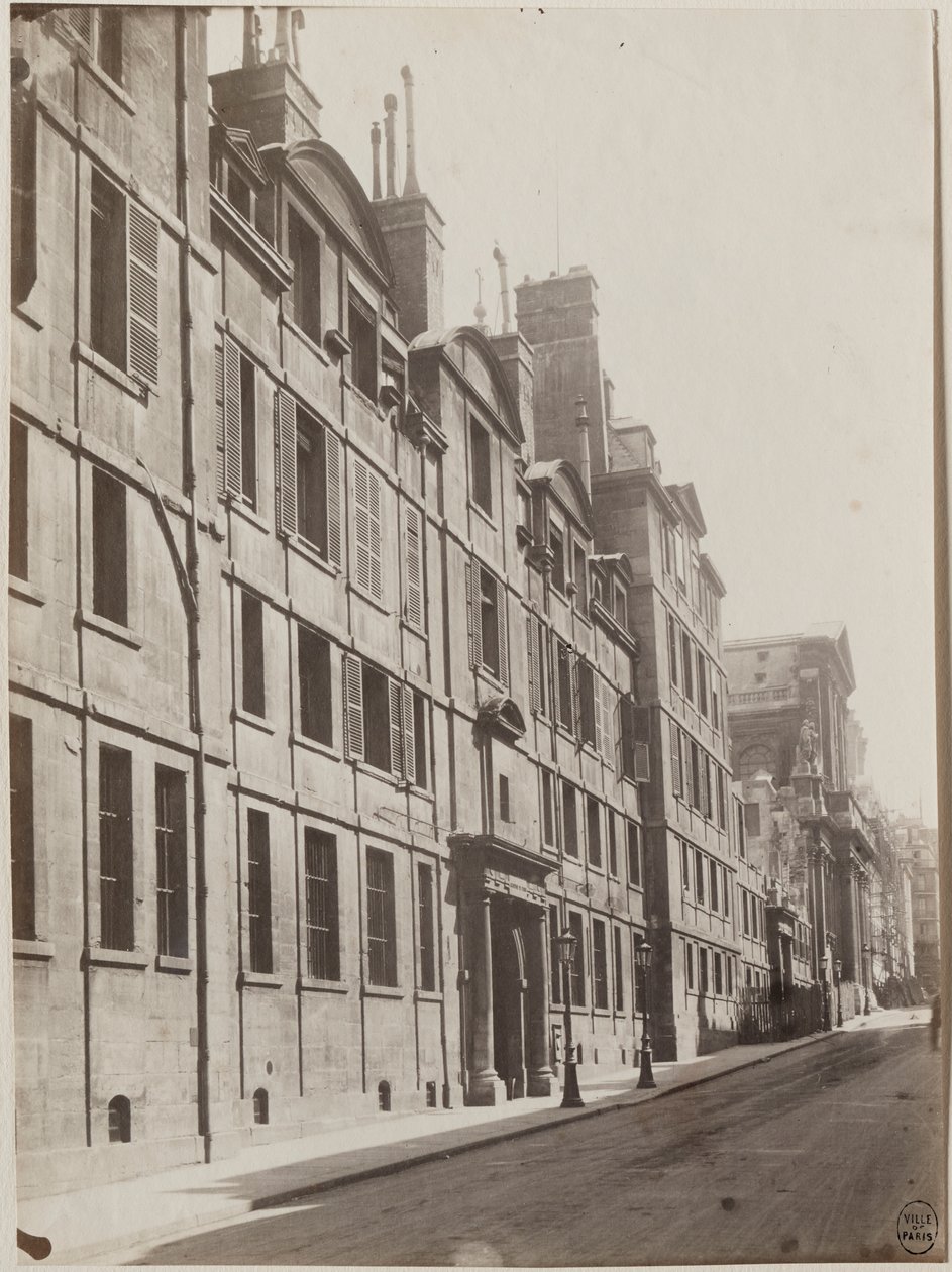 Ulica Sorbonne, Paryż autorstwa Unknown photographer