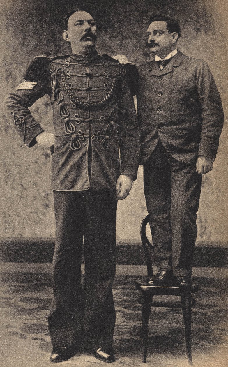 Potwory, Gigant. Fotografia, koniec XIX wieku, Paryż. autorstwa Unknown photographer