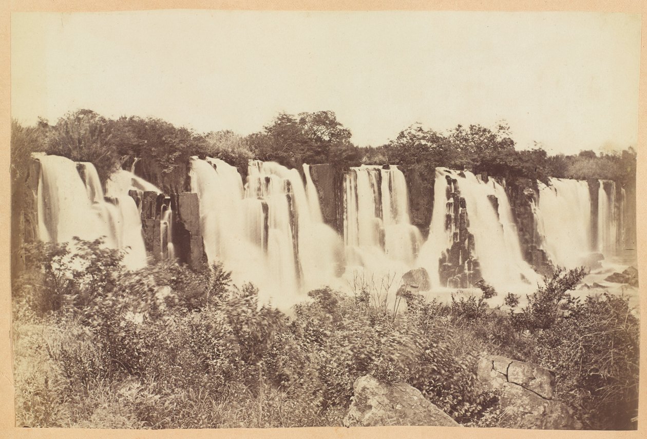 Wodospady Umgeni, prowincja Natal, Republika Południowej Afryki, ok. 1882 r autorstwa Unknown photographer