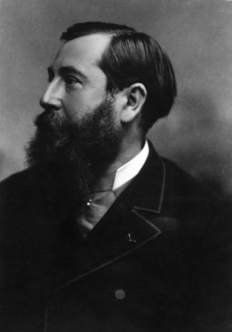 portret Leo Delibesa. (1836 - 1891). Kompozytor francuski. autorstwa Unknown photographer