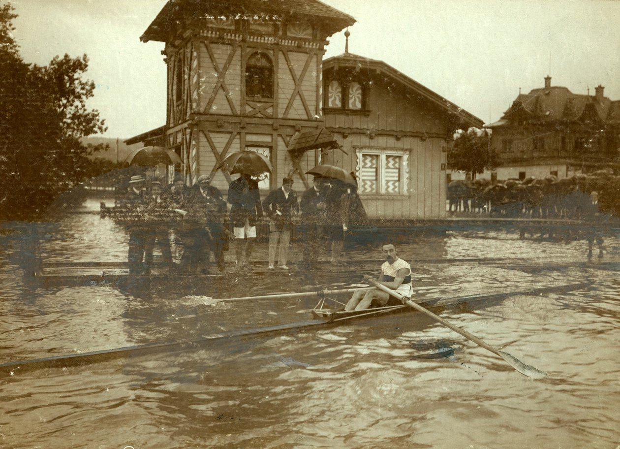 sport, wioślarze autorstwa Unknown photographer