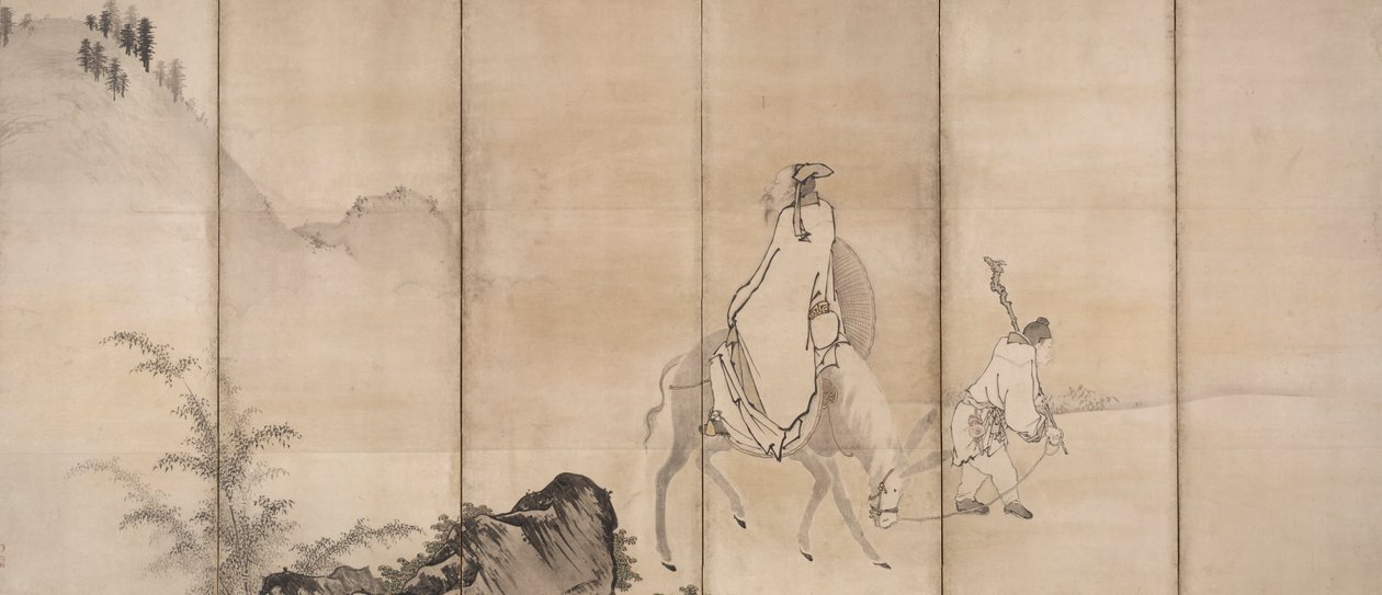 Pan Lang (Han Rō) autorstwa Unkoku Tōgan