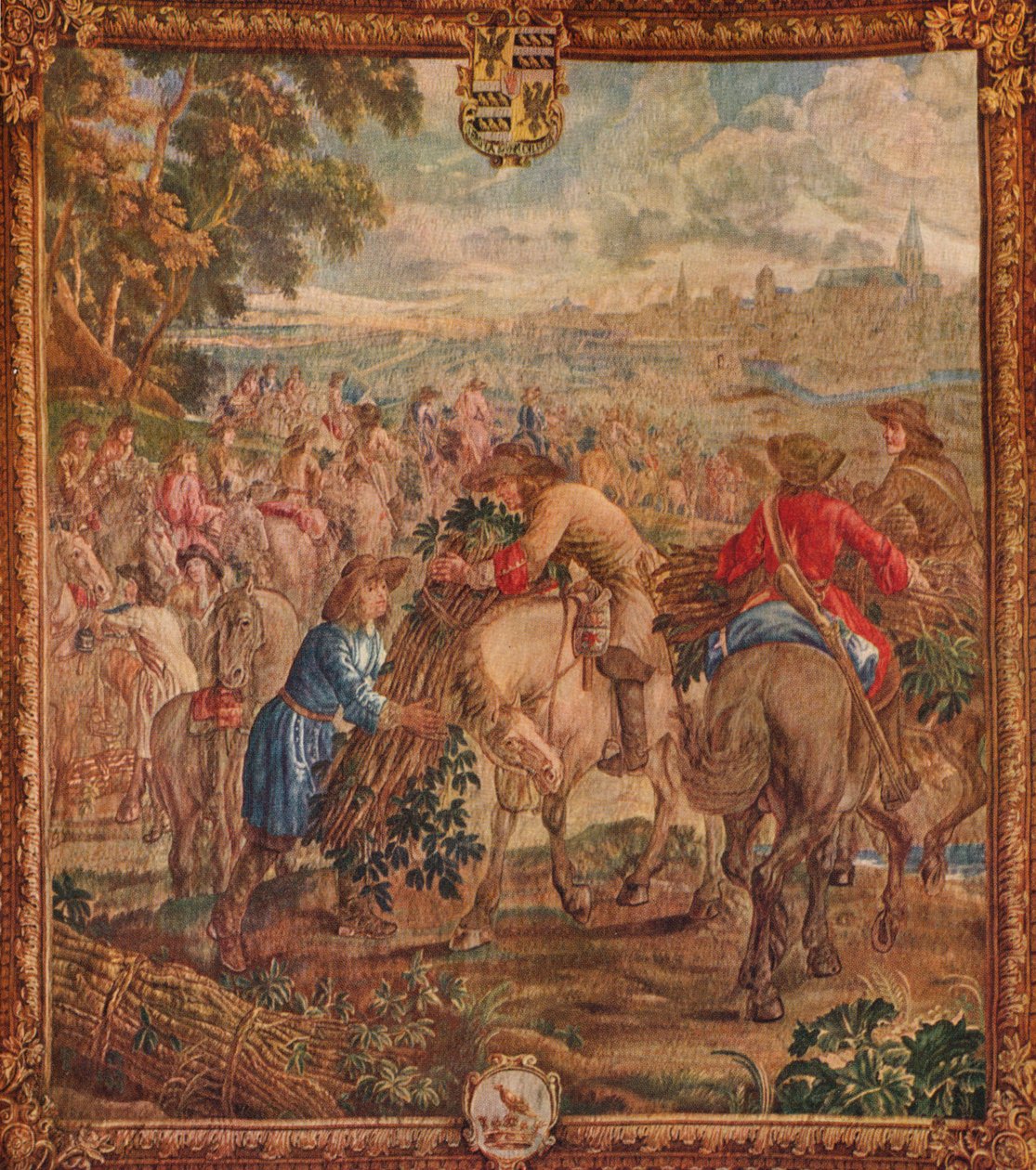 Spalenie Lille, ok. XVII w., 1923 r. autorstwa Urbanus Leyniers