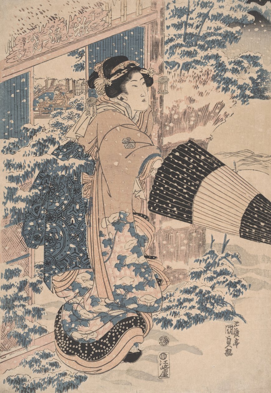 Bez tytułu, ok. 1830 autorstwa Utagawa Kunisada