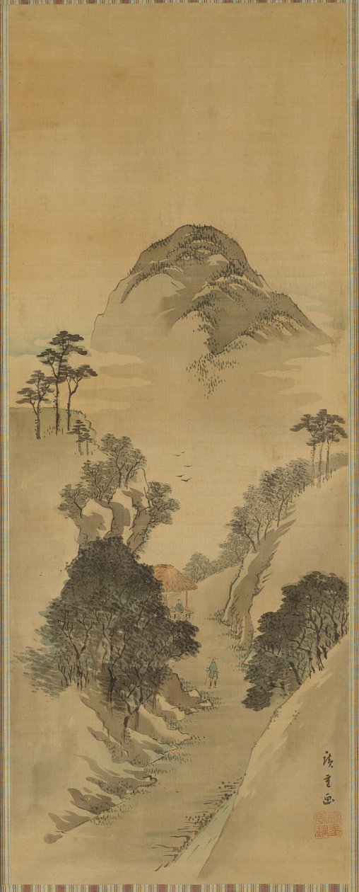 Krajobraz autorstwa Utagawa Hiroshige