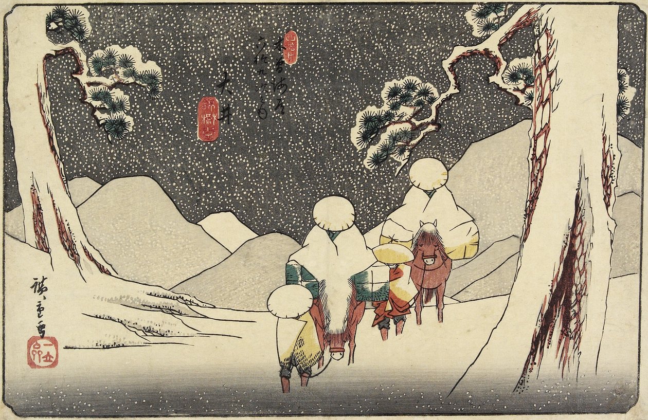 nr 47 O_i, 1830-1844 autorstwa Utagawa Hiroshige