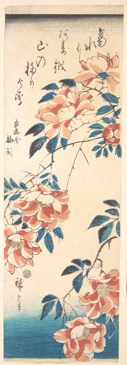 Rose autorstwa Utagawa Hiroshige