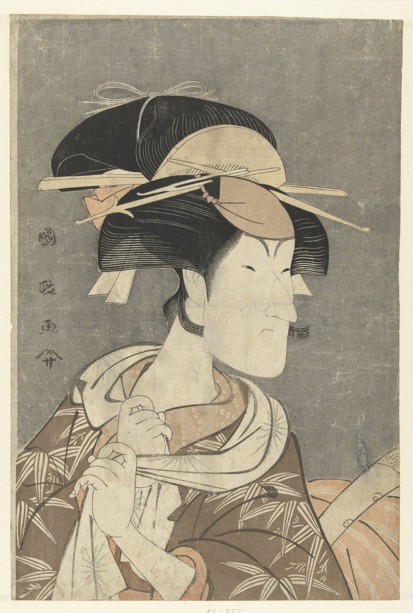 Części Tepo RT Ret Van Nakayama Tomi Saburo autorstwa Utagawa Kunimasa