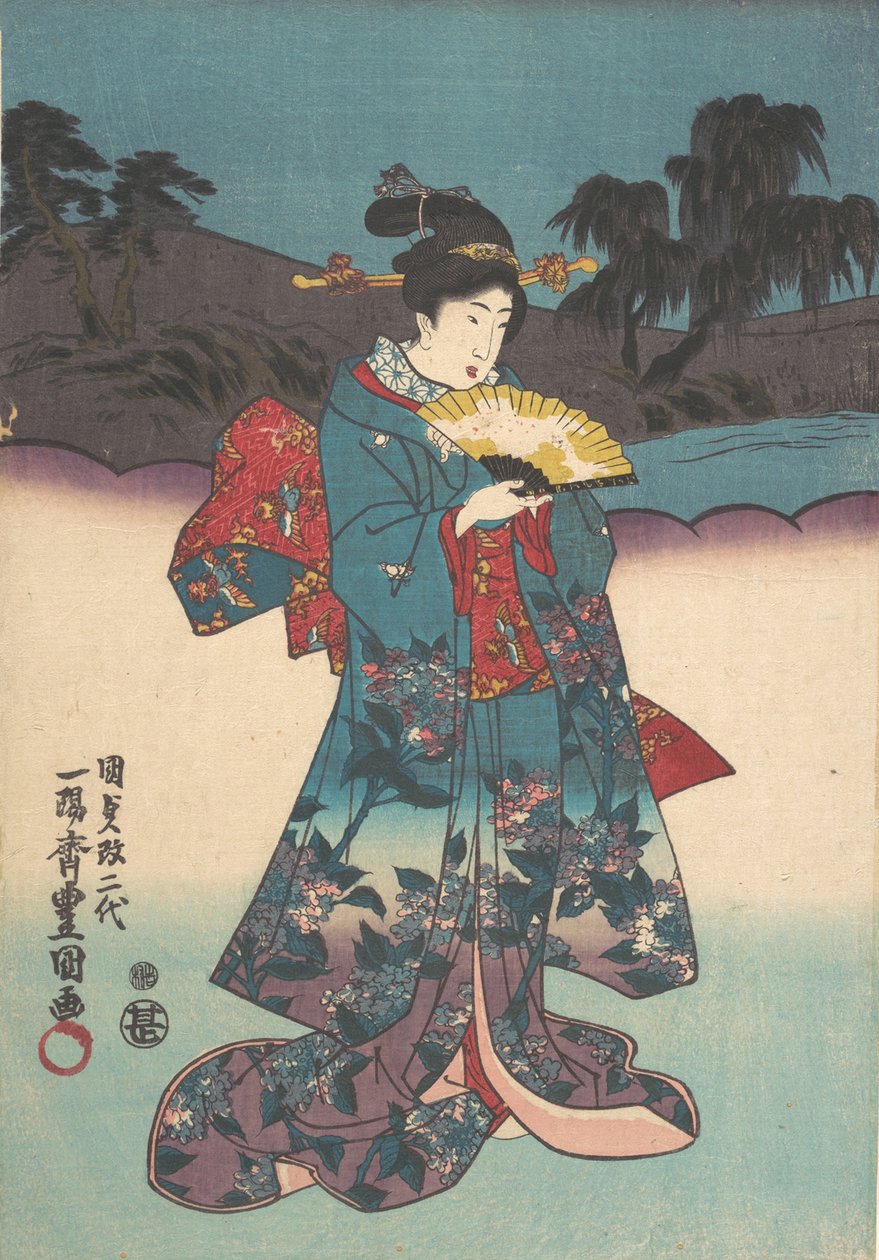 Wydrukować. autorstwa Utagawa Kunisada