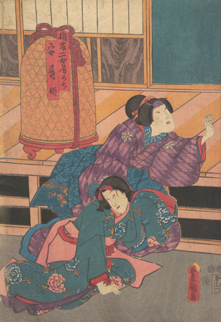 Wydrukować. autorstwa Utagawa Kunisada