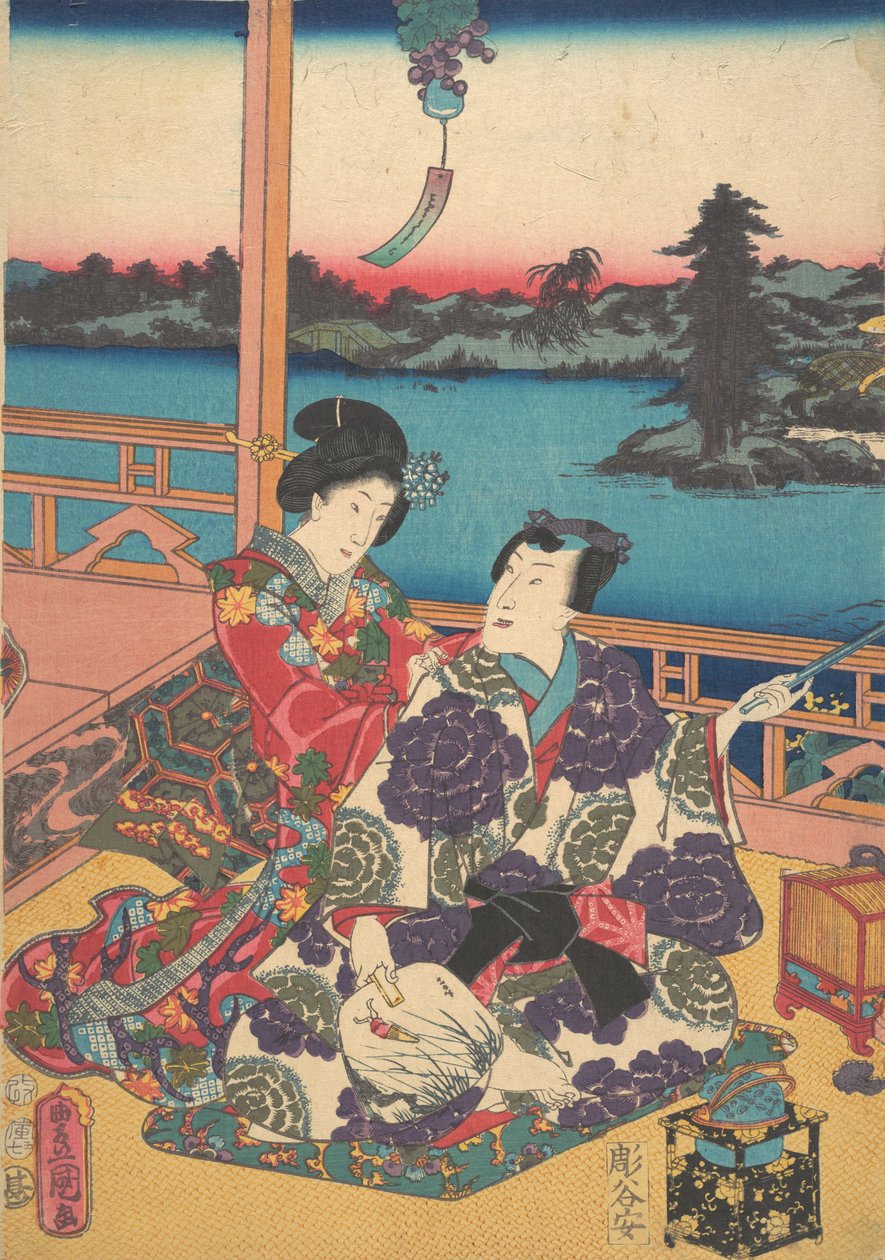 Wydrukować. autorstwa Utagawa Kunisada