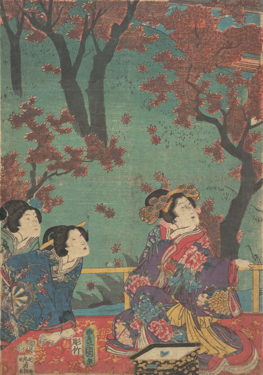 Wydrukować. autorstwa Utagawa Kunisada
