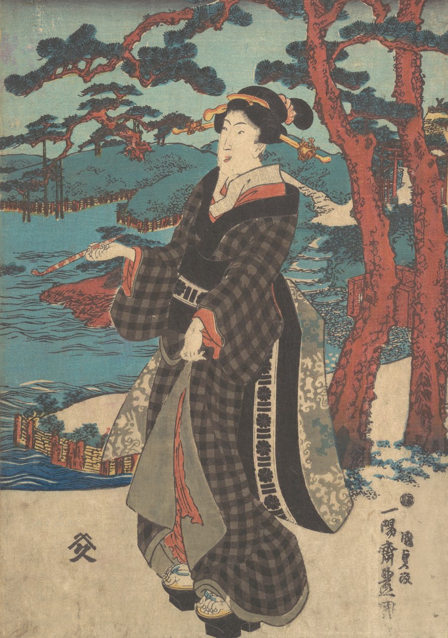 Wydrukować. autorstwa Utagawa Kunisada