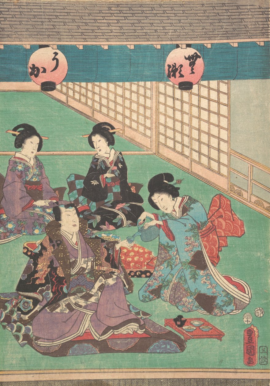 Wydrukować. autorstwa Utagawa Kunisada