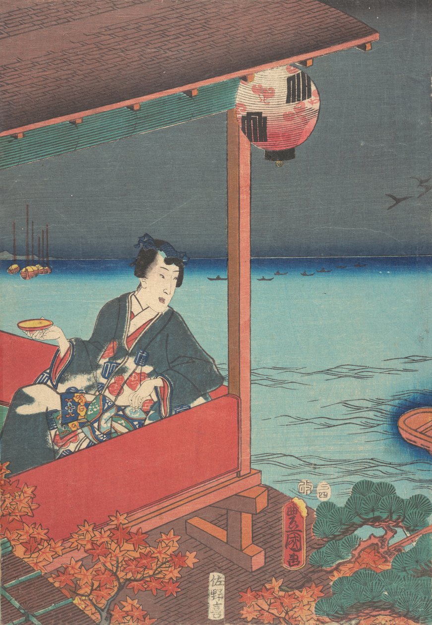 Wydrukować. autorstwa Utagawa Kunisada