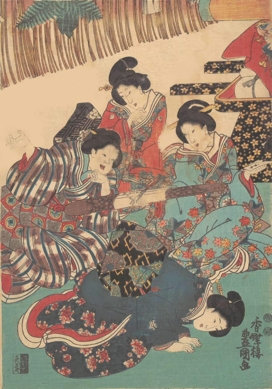 Wydrukować. autorstwa Utagawa Kunisada