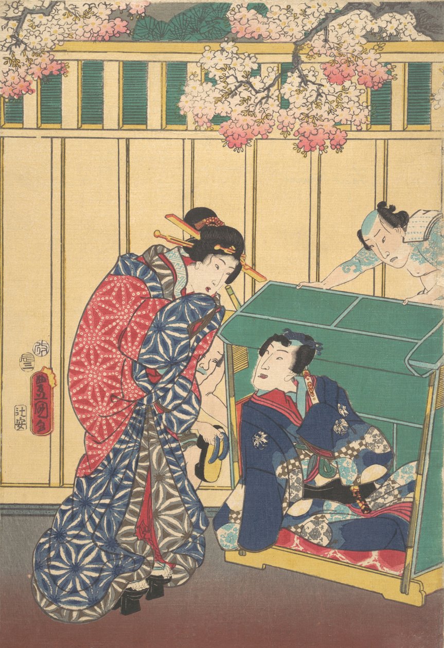 Wydrukować. autorstwa Utagawa Kunisada