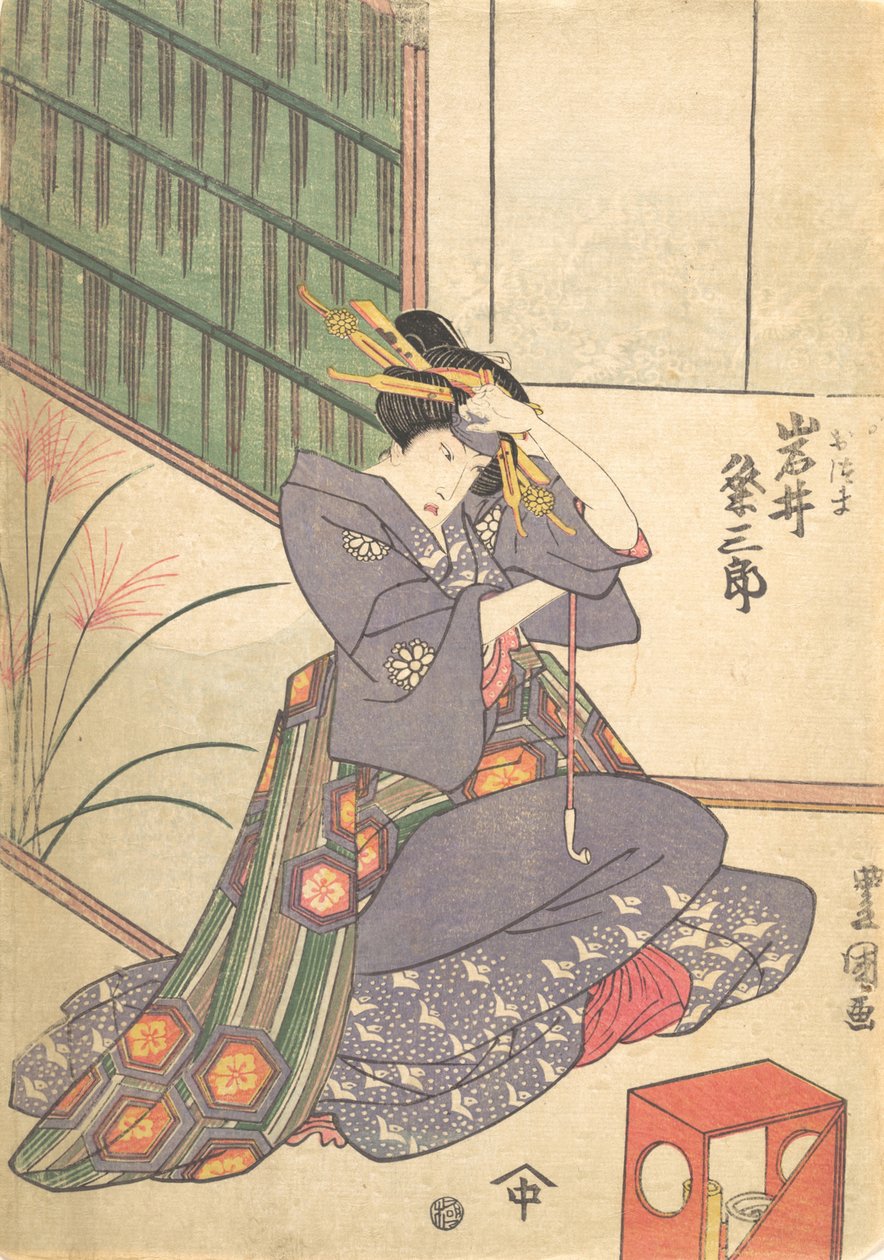 Druk, XIX w., XIX w. autorstwa Utagawa Kunisada