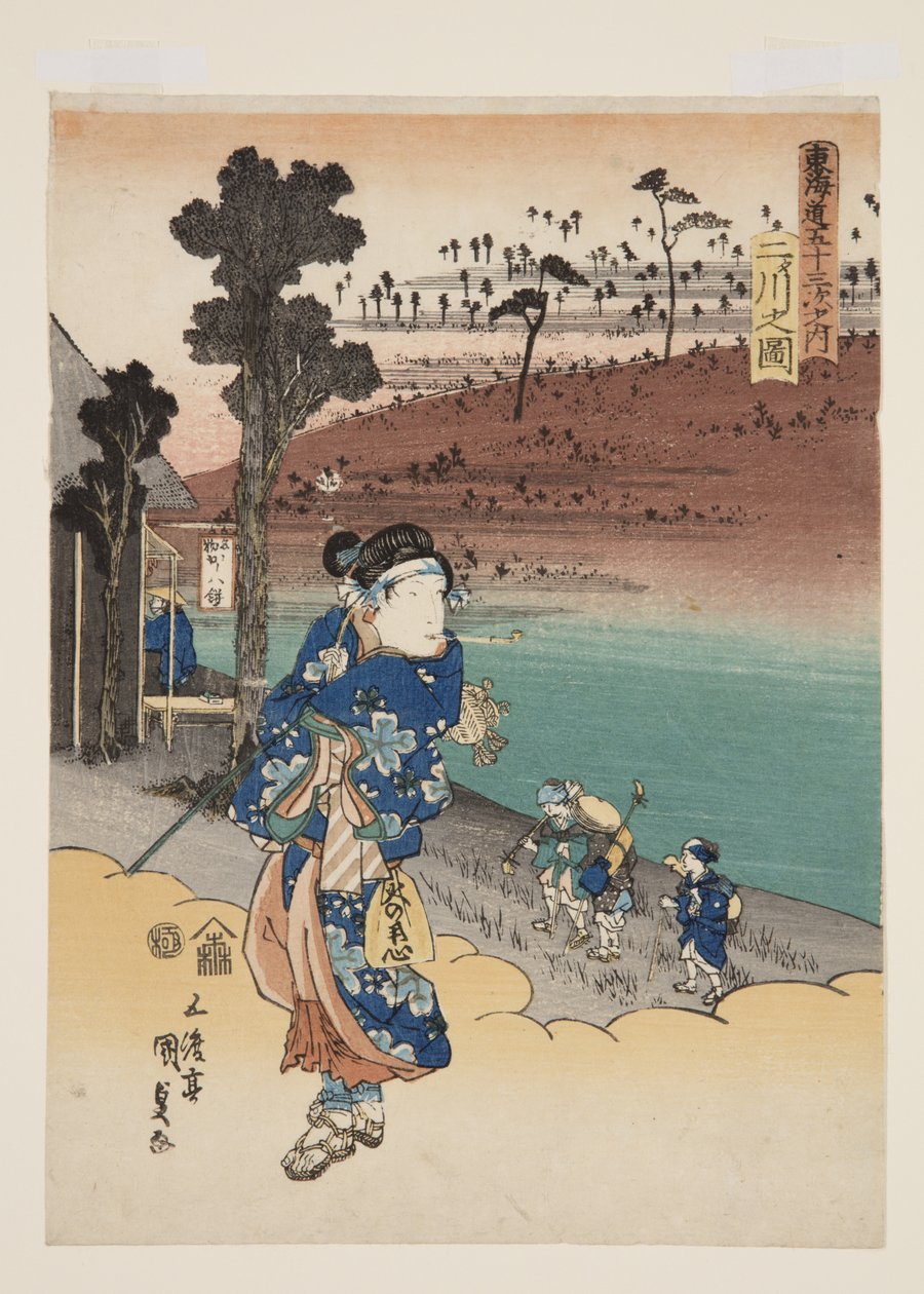 Widok Niko (postać Niko) autorstwa Utagawa Kunisada