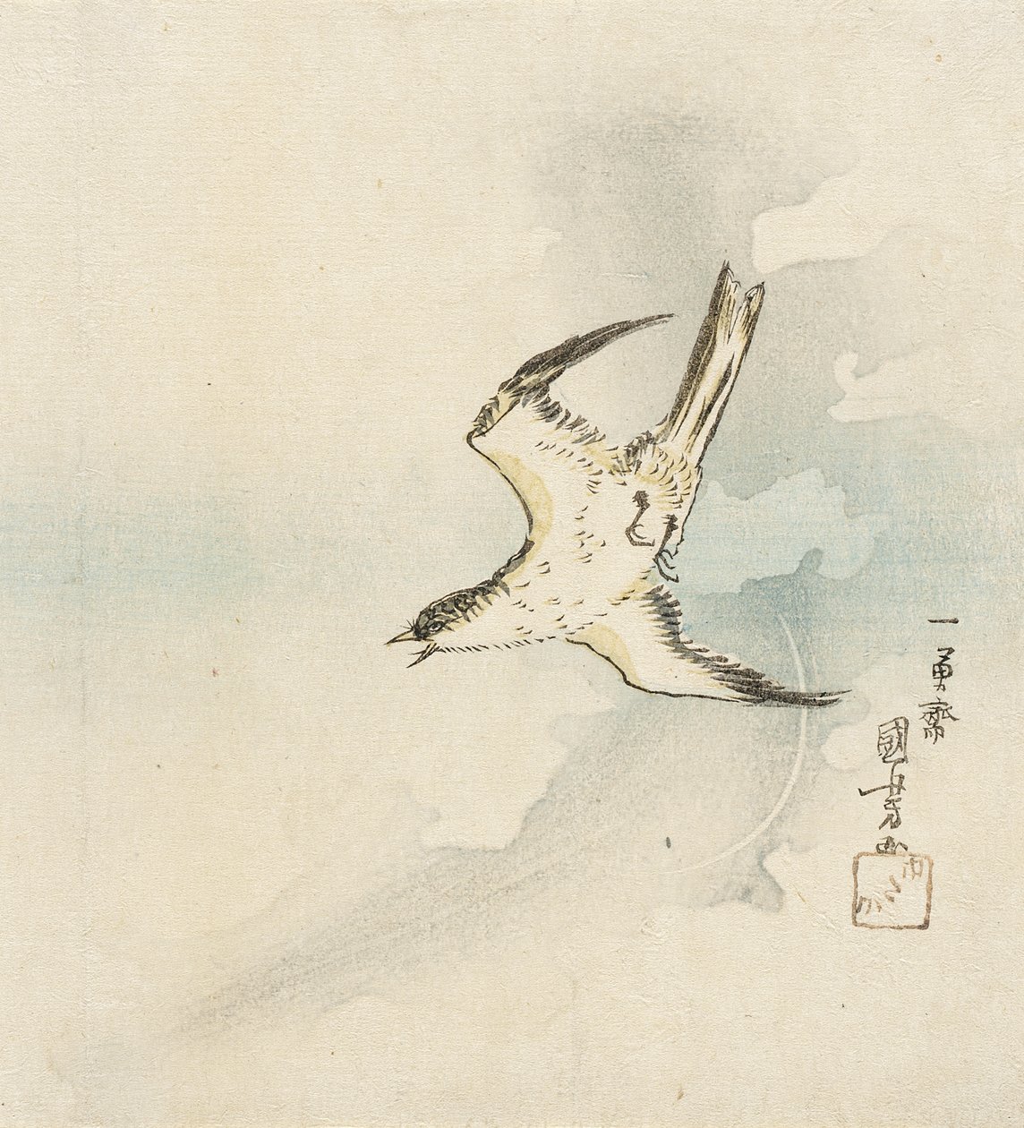 Kukułka japońska autorstwa Utagawa Kuniyoshi