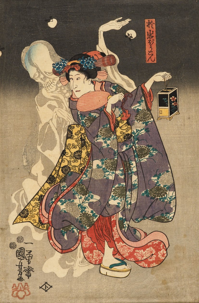 Duch Oiwy autorstwa Utagawa Kuniyoshi