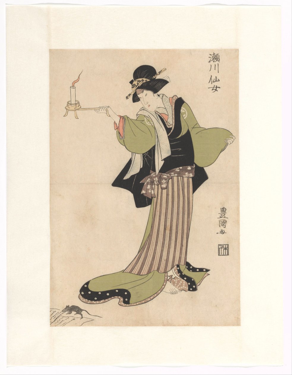 Masaoka Segawa autorstwa Utagawa Toyokuni (I)