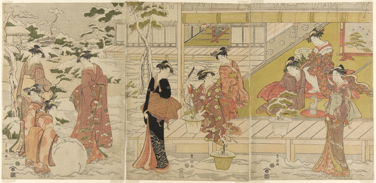 Parodia maszyny f8 autorstwa Utagawa Toyokuni I