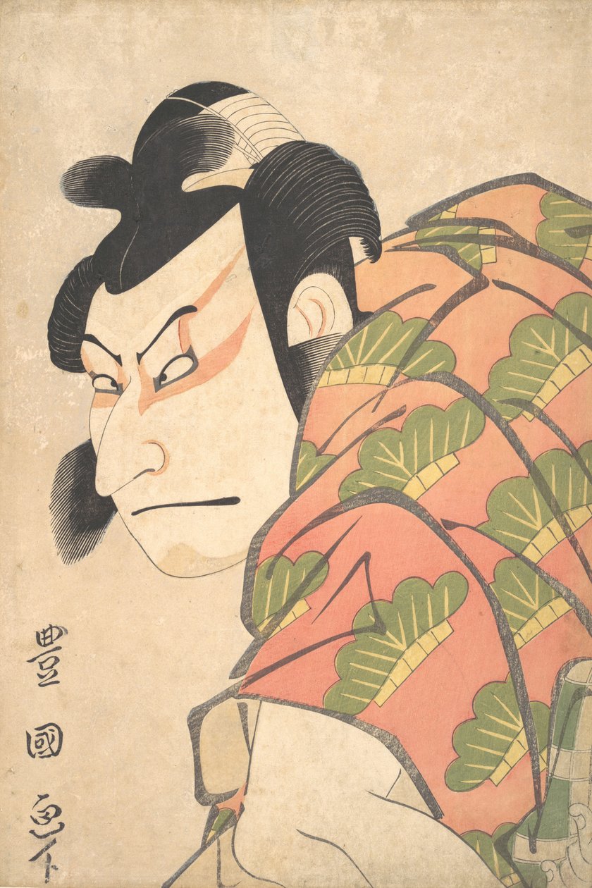Nakamura Nakasumi jako Matsuo Maru, 1796. autorstwa Utagawa Toyokuni I