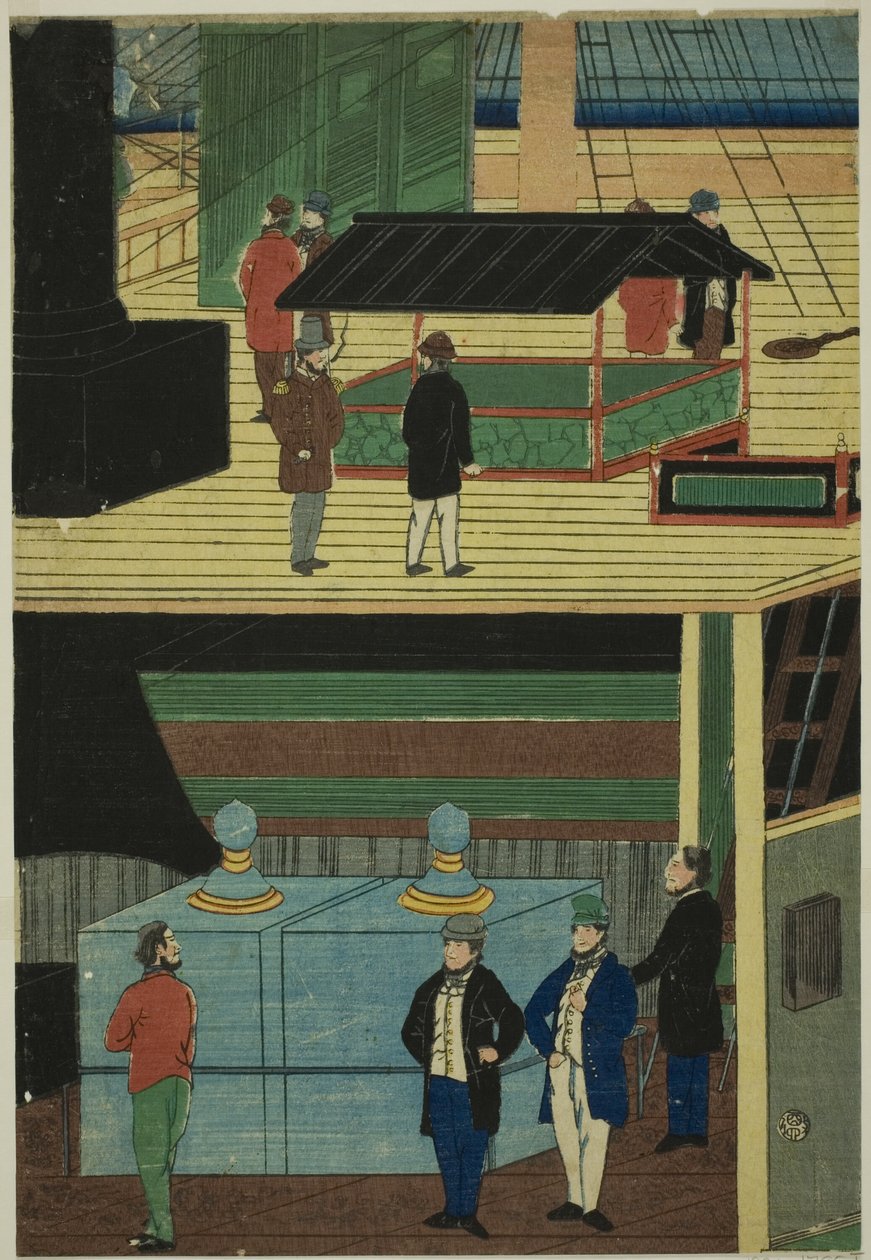 Plan intelektualisty, amerykański S-tier autorstwa Utagawa Yoshikazu